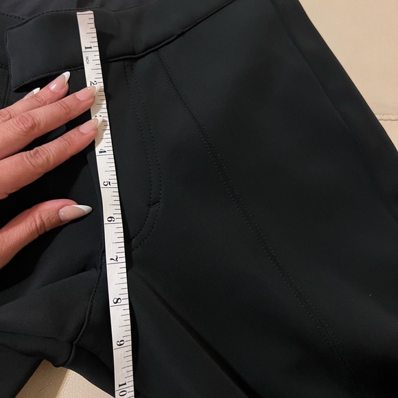 Prana Black Outdoor Fleece-lined Flare Pants Size Medium - Picture 12 of 13